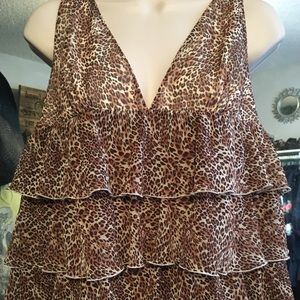 Victoria’s Secret layered ruffle chemise size L